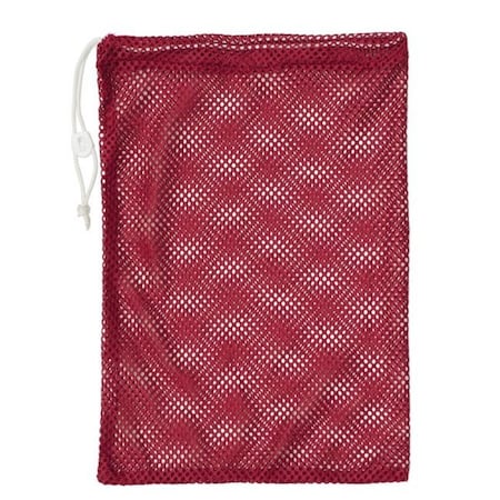 Champion Sports Champion Sports MB18RD 12 x 18 in. Mesh Equipment Bag; Red MB18RD